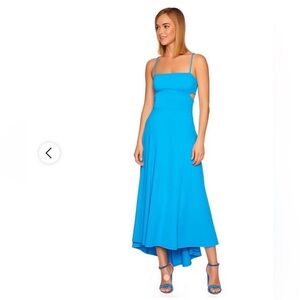 Susana Monico Blue Sleeveless Dress